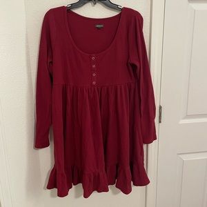 Long sleeve XL dress